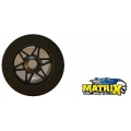 Matrix 1/8 Carbon Rims with tires front and rear 
